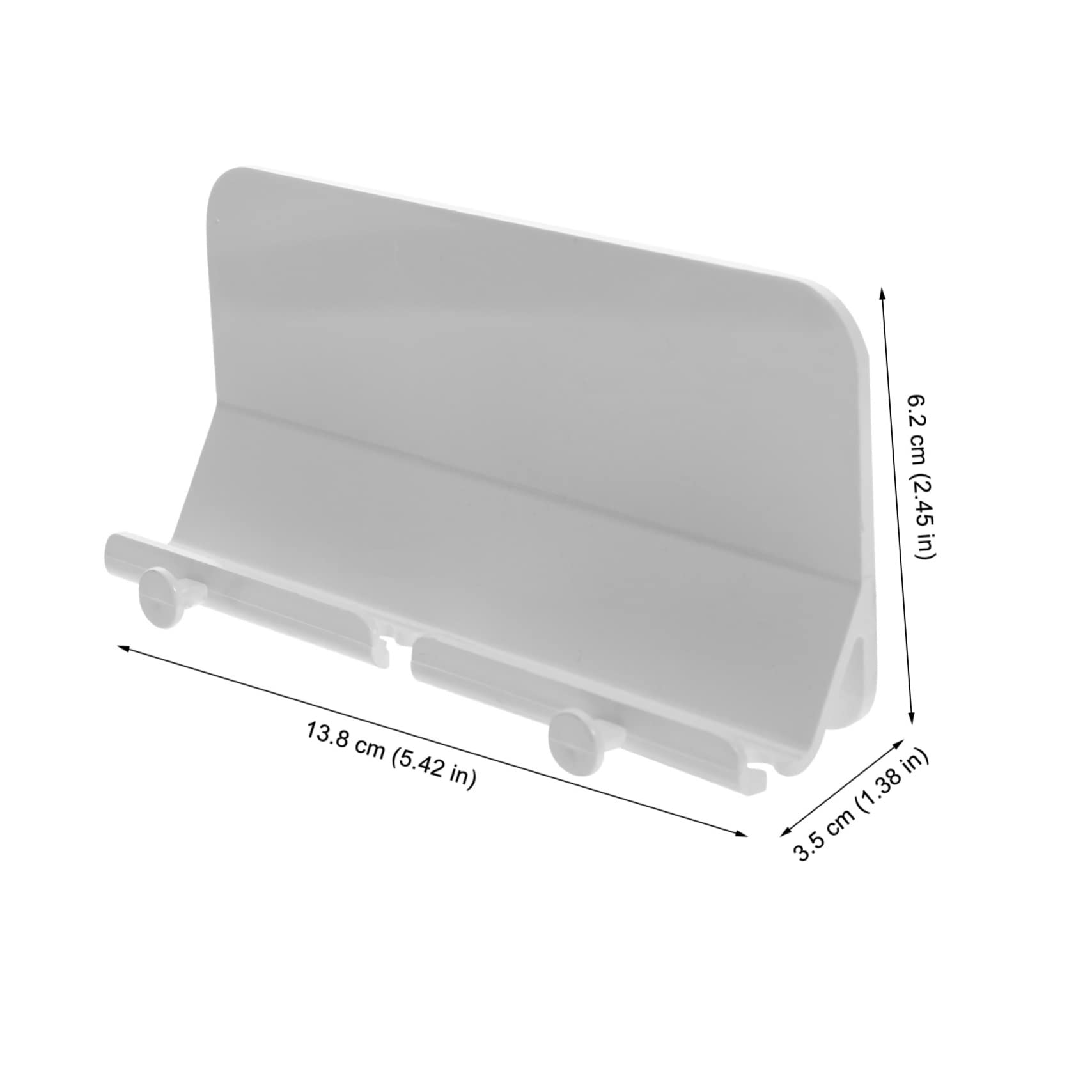 Artibetter 8pezzi Supporto Murale Per Smartphone Porta Telefono Da Letto e Bagno Facile Installazione Risparmio Spazio Compatibile Con Smartphone e Tablet