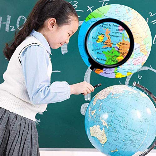 Voarge 8 x vergrootglas voor kinderen, speelgoed, kindersets voor kinderverjaardag, feest, cadeau voor detective, spion… - Image 8