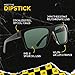 VonZipper womens Dipstick Sunglasses, Black Satin/Grey, 60 mm US