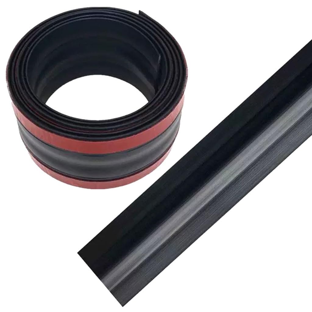 PVC Canalina Passacavi Pavimento Cavi Durevole Calpestabile cavità Cavo Protezione Copricavi Proteggere Copertura per La Casa, Ufficio(Color: Black, S: 10m)