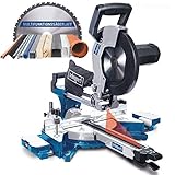 Der integrierte Laser zeigt präzise die Schnittkante an und ermöglicht dadurch exakte Schnittergebnisse.