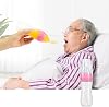 SIQITECHNO Drinking Aids Feeding Cup With Brush Flow Control Liquid Feeder Dysphagia Cup For Water Porridge Soup Fluid Drink Spoon Bottle For Elderly Adults Disabled Pregnant Patient Maternity