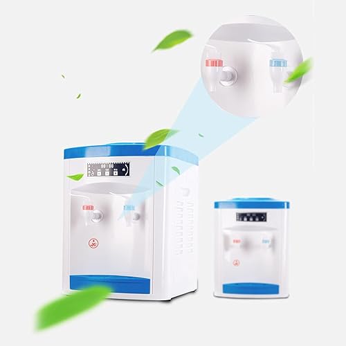 Miniatura 4 de Dispensador de agua de carga superior, mini dispensador de agua compacto, dispensador eléctrico de agua fría caliente de escritorio para oficina en
