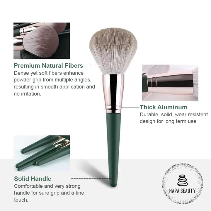 Miniatura 6 de Juego de brochas de maquillaje  14 pinceles  Corrector de base de ojos sombra de ojos Cepillo de contorno  Kit de pinceles de maquillaje de lujo