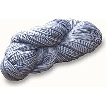 Silk Blend Fino - 450 Fog, 100gm, Merino Silk Hand Dyed Knitting Yarn