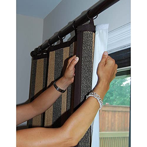 Versailles Home Fashions Bl014779-4 Insulating Thermal Liner For Bamboo Grommet Panels, 48" X 84", Off-White #TOP2