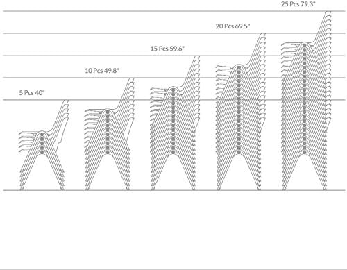 Stackable Side Chair With Polypropylene Seat And Steel Tube Frame In Polished Chrome-Pack of 4