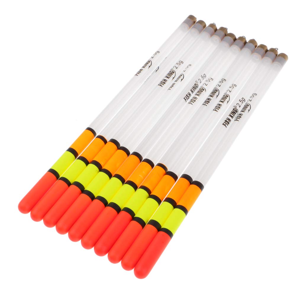 10 szt. boja wędkarska skała plastikowe spławiki wędkarskie zestaw kryształowych bobbers S