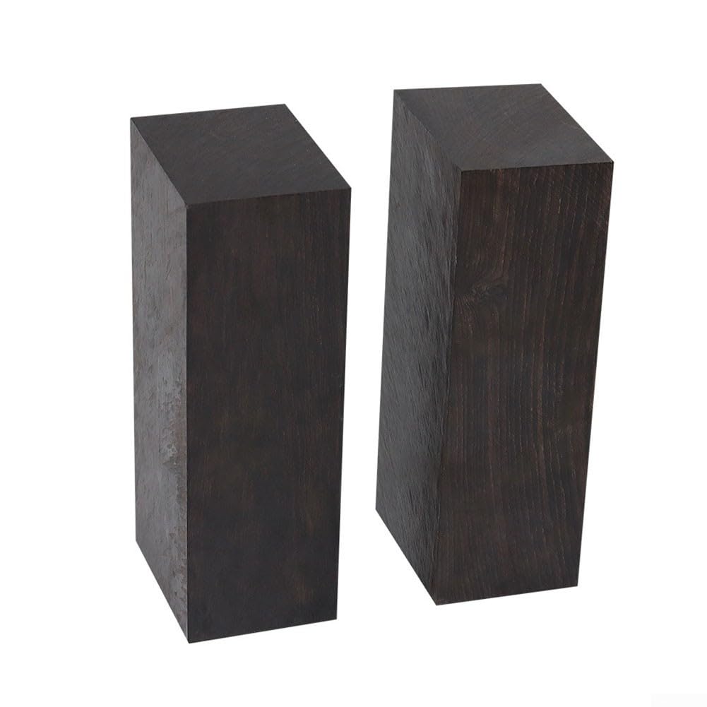 Bloc D'ébène Noir Pour Lutherie - 12 X 4 X 2,5 Cm - Neuf