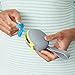 Skip Hop Silicone Pacifier Holder, Grab & Go, Grey