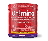 Oh!mino Sugar-and-Stimulant-Free Pre Workout Powder, Amino Energy Blend, Intra Workout or Post Worko