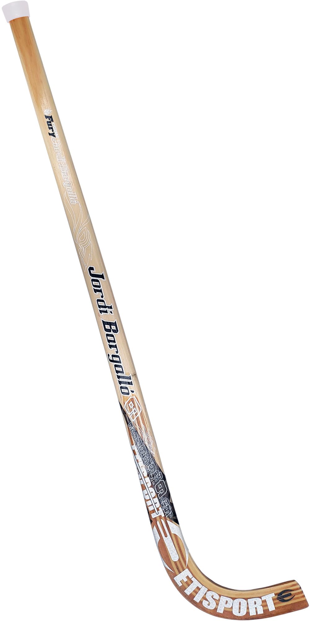 Bastone da Hockey Pista Professionale Jordi BARGALLÓ. Rigido, di Peso Medio e Impugnatura Sottile in Legno di Hickory. Lama Laminata con Fibra Esterna.