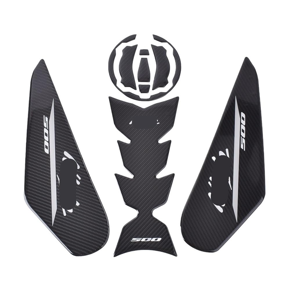Autocollant pour réservoir Z500 2024-2025 : protection latérale moto