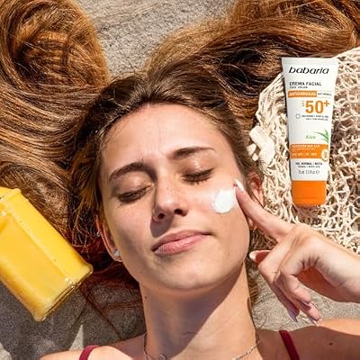 Babaria Aloe Vera Facial Sun Cream SPF 50 + UVA / UVB 75ml