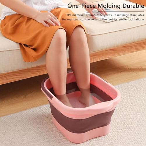 Tina Plegable para Baño de Pies con Masaje y Asa miniatura 3