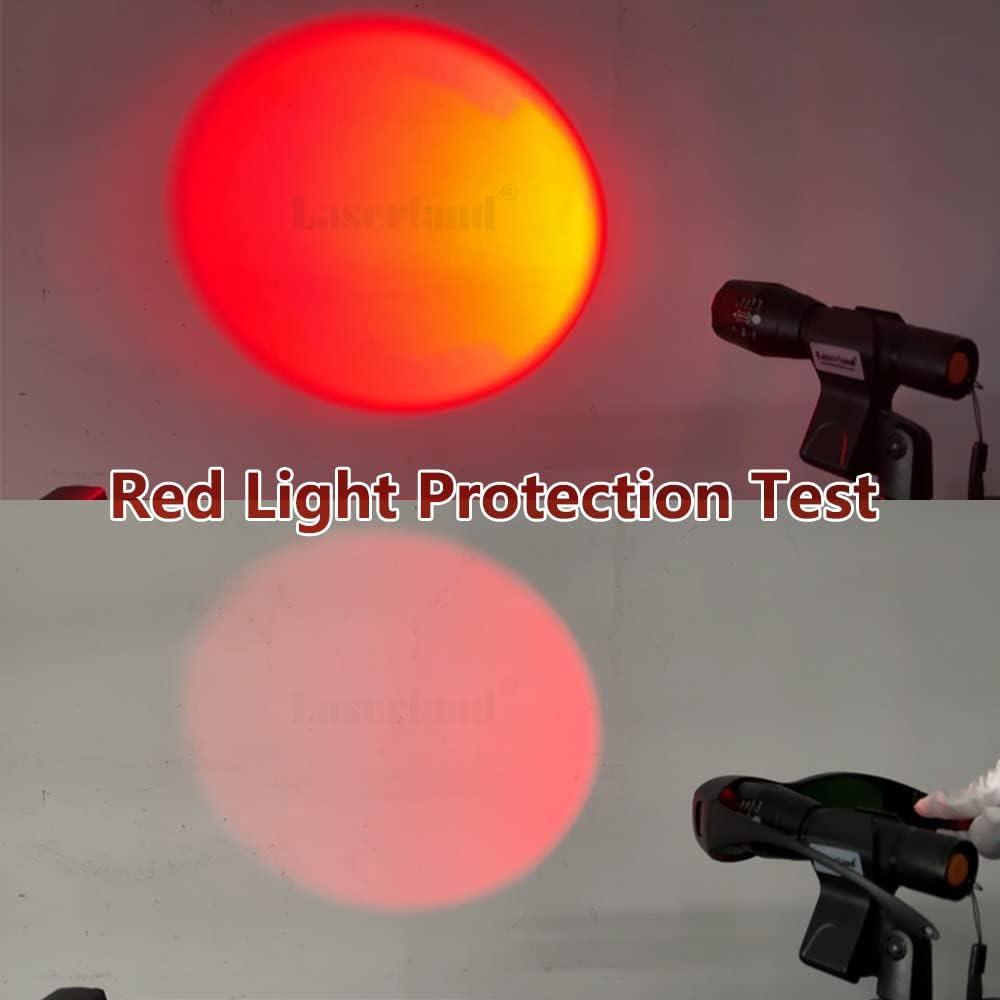 LED Red Blue White Light Protective Safety Glasses Goggles Led Light Protection Eyewear for Tanning Lighting