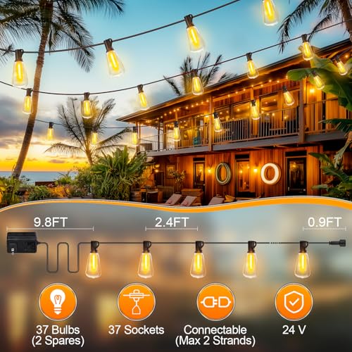 Mgvih CMC-O37XA Outdoor String Led Patio Lights thumb #6