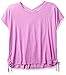 Fruit of the Loom Women's Plus Size Crossback All-Over Mesh Drawstring Top