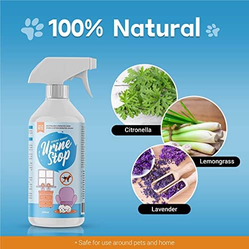 Buddy's Best Dog & Cat Urine Stop Spray | Deters Cats from Urine Marking Indoors & Outdoors | Removes Urine Marking Odors | Safe for Indoor & Outdoor Use
