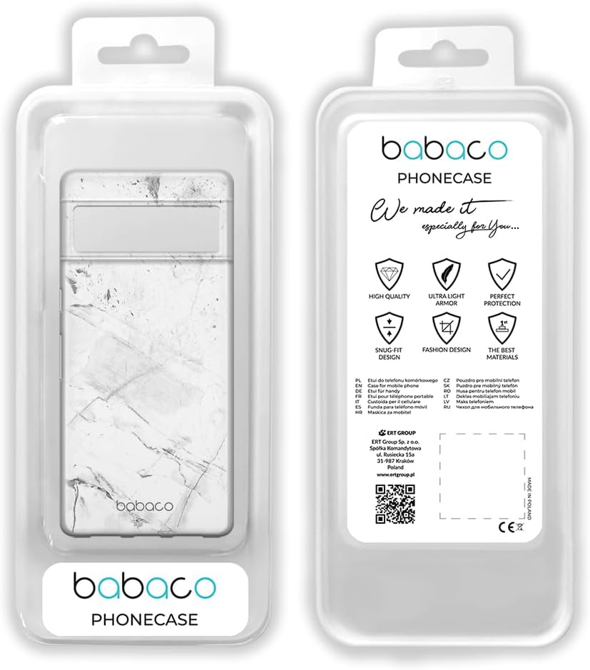 Babaco ERT Group Mobile Phone case for Google Pixel 7 PRO Original and Officially Licensed Pattern Abstrakt 007 optimally adapted to The Shape of The Mobile Phone, case Made of TPU