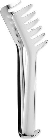 Alessi 502 - Spaghetti tongs in 18/10 stainless steel.