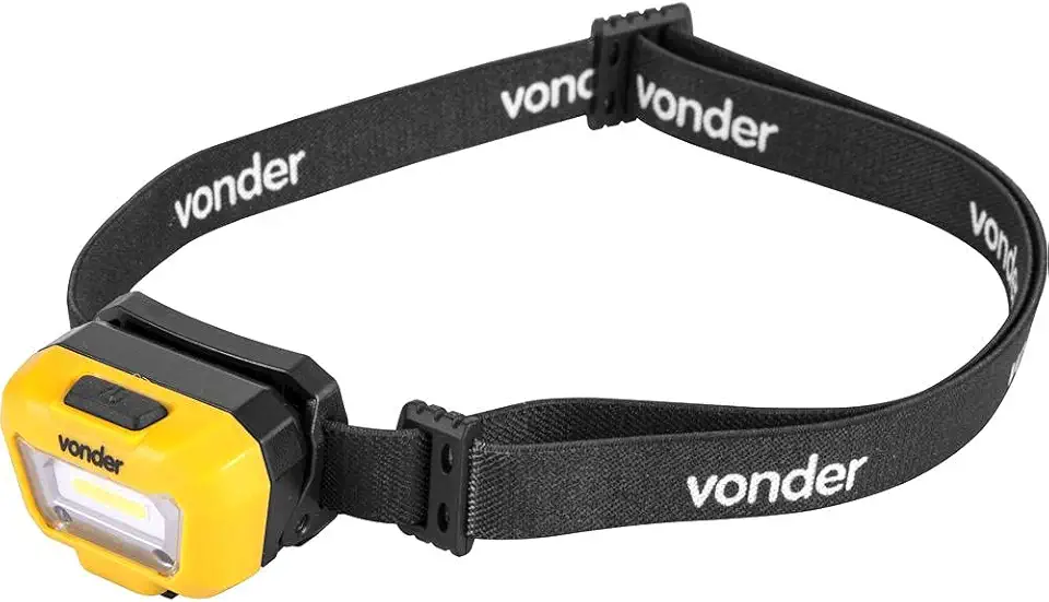 Lanterna Recarregável para Cabeça Led Cob Lcv 200 Vonder