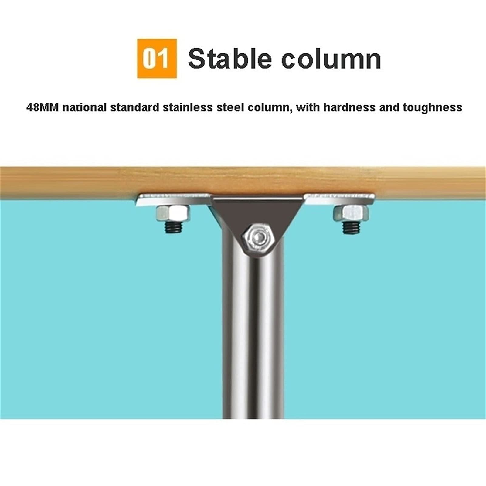 Ballet Barre Portable, Lightweight Adjustable Ballet Bar, Freestanding Barre Equipment Perfect for Adults Children Exercise Balance Flexibility