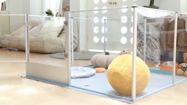 Amazon | BingoPaw 犬 サークル ペットフェンス アクリル 室内 うさぎ