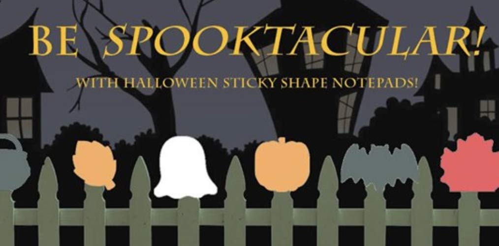 12 Blocs-notes Autocollants Halloween Fantômes - 240 Feuilles Amovibles, 8x7,5 Cm, Pour école, Bureau Ou Décoration De Fête
