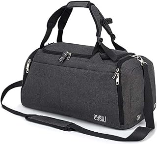 Sports Gym Bag with Shoes Compartment/Wet Pocket,42L Travel Duffel Bag with Shoulder Strap