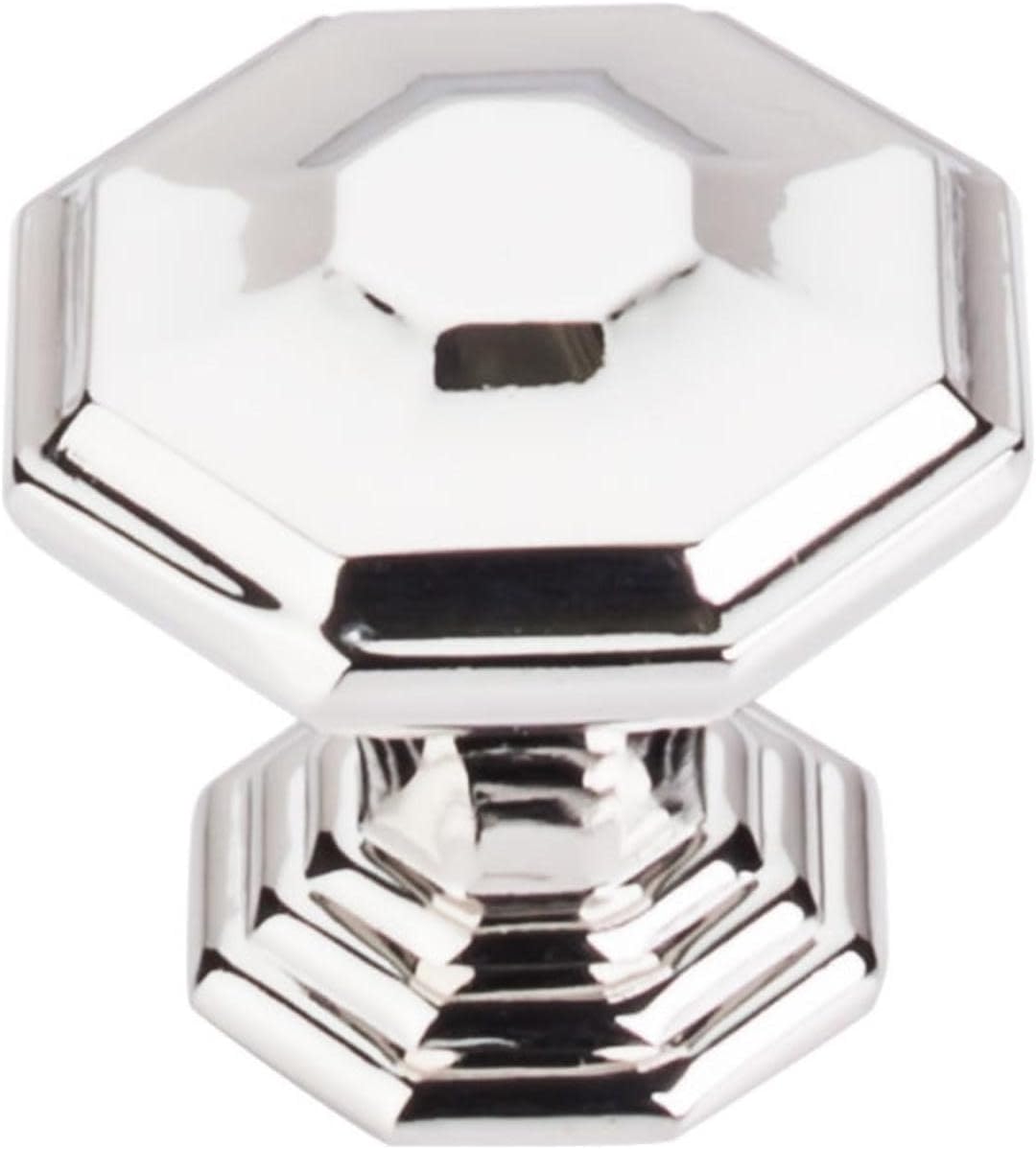 Top Knobs TK348BSN Chareau Collection 1-1/2" Chalet Knob, Brushed Satin Nickel