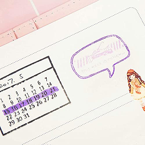 Sixqjzml Mixed Calendar Planner Clear Transparent Rubber Silicone Stamps Seal Block For Card Making Scrapbooking Decoration Words Journaling Diy Album #TOP4