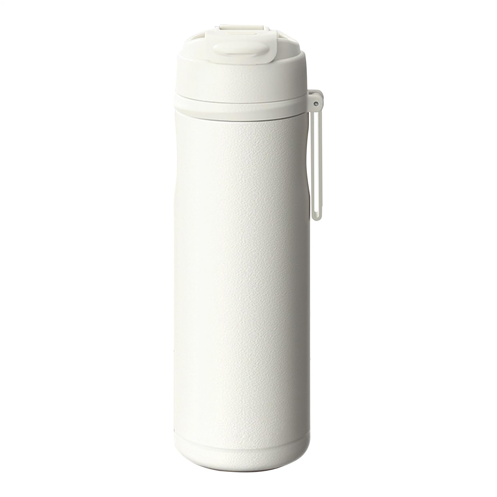 Bouteille avec infuseur en acier inoxydable au design épuré pour boissons chaudes et froides