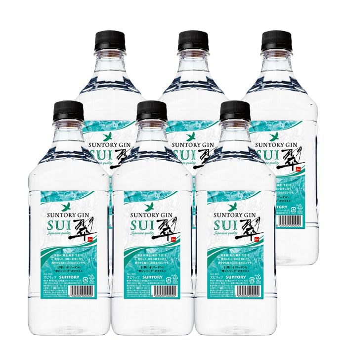 Amazon.co.jp: サントリー ジン 翠 (SUI) 1.8Lペット× 6本 (1ケース