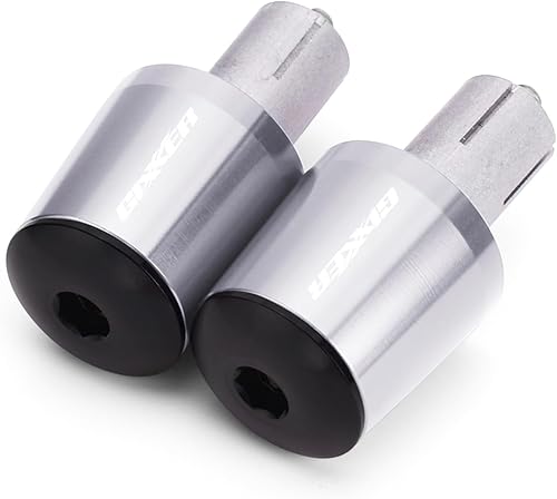 Miniatura 9 de Motocicleta 78 "0.866 in extremos de manillar de motocicleta CNC aluminio manillar empuñaduras tapas tapas para Suzuki GIXXER SF250 SF 250 GIXXER150