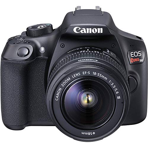 Ficha técnica Canon EOS Rebel T6 Kit cámara réflex digital La Canon EOS Rebel T6 es una cámara réflex digital ideal para principiantes. Ofrece 18 megapíxeles, sensor APS-C y grabación de vídeo Full HD. Su interfaz intuitiva facilita el manejo, y el sistema de enfoque automático de 9 puntos asegura buenas fotos. Incluye un kit con lente versátil para capturar diversas escenas. Con conectividad Wi-Fi y NFC, compartir imágenes es sencillo. Perfecta para quienes buscan calidad y facilidad en la fotografía. - Fernando Cortés Ficha técnica Canon EOS Rebel T6 Kit cámara réflex digital La Canon EOS Rebel T6 es una cámara réflex digital ideal para principiantes. Ofrece 18 megapíxeles, sensor APS-C y grabación de vídeo Full HD. Su interfaz intuitiva facilita el manejo, y el sistema de enfoque automático de 9 puntos asegura buenas fotos. Incluye un kit con lente versátil para capturar diversas escenas. Con conectividad Wi-Fi y NFC, compartir imágenes es sencillo. Perfecta para quienes buscan calidad y facilidad en la fotografía. - Fernando Cortés