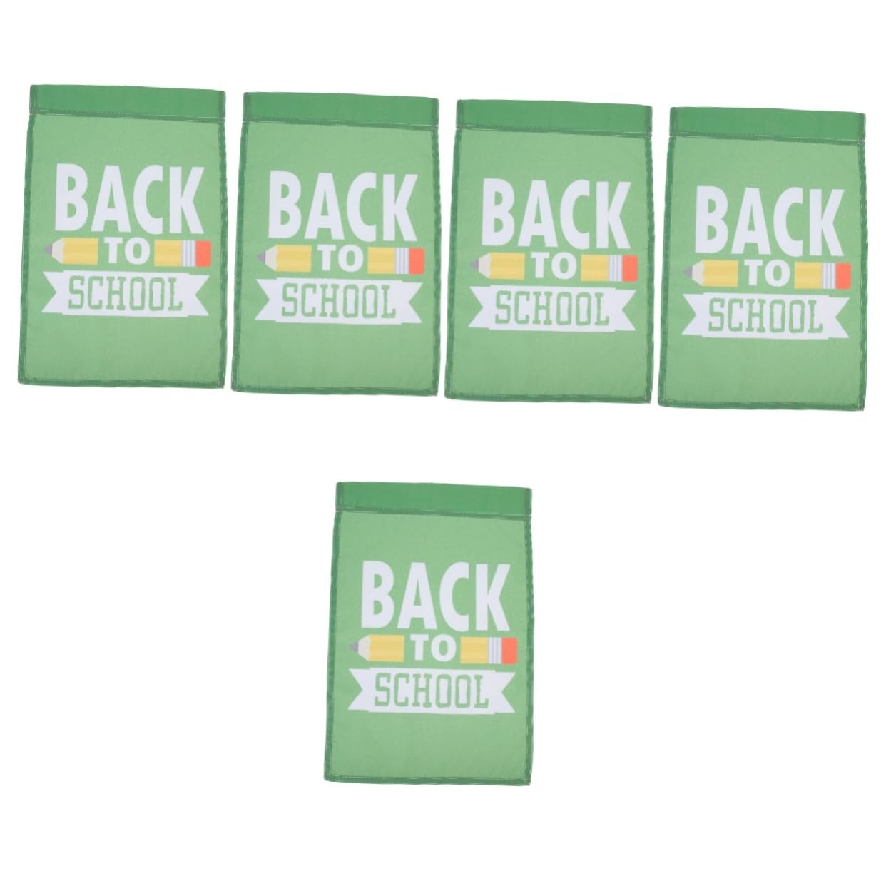 Drapeaux de jardin rentrée scolaire Toddmomy ornement de pelouse et accessoire fête école