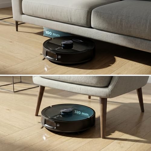 Aspirateur Robot et Laveur Cecotec Conga Y90 avec vidage automatique Navigation Laser 25000 Pa - vue 9