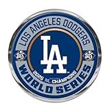 2025 ナショナルリーグチャンピオン 海外取寄 ウィンクラフト ロサンゼルス ドジャース 2025 NATIONAL LEAGUE CHAMPIONS DOMED METAL AUTO EMBLEM WINCRAFT LOS ANGELES DODGERS [並行輸入品]