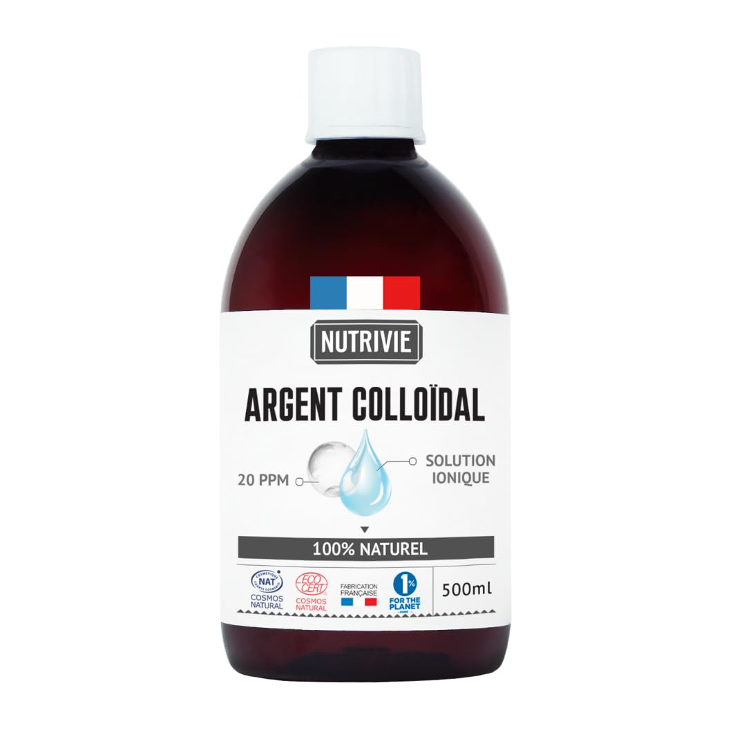 Colloïdal Argent MyVita - 50 PPM - Flacon 250 Ml | Moléculaire, Non Ionique, Plat