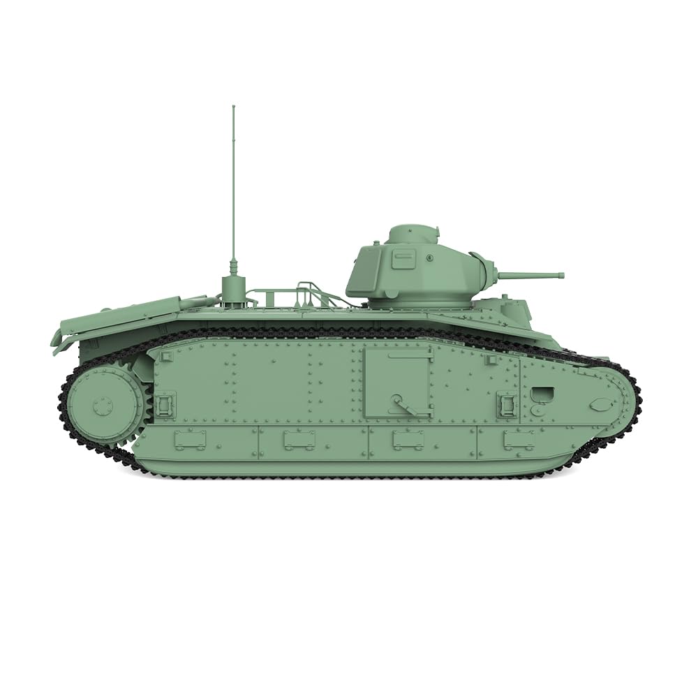 MRY-SFW SS32651 1/32 zestaw wojskowy czołg ciężki B1 Francja (etap II)