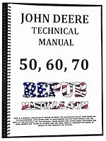John Deere Model 60 Gasoline, All Fuel and LP Tractor Condensed Service Manual Technical Repair Book 1649271441 Book Cover
