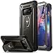 YOUMAKER Case for Galaxy S10e, Kickstand Case with Built-in Screen Protector Heavy Duty Protection Shockproof Full Body Slim Fit Cover for Samsung Galaxy S10e 5.8 inch (2019) - Gun Metal