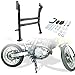 Xitomer Center Stand + Engine Guards Fit for DR650 DR650SE Engine Guards with RTV Adhesive, Fit for DR650 1996-2024, Motorcycle Center Kickstand Foot Center Stand