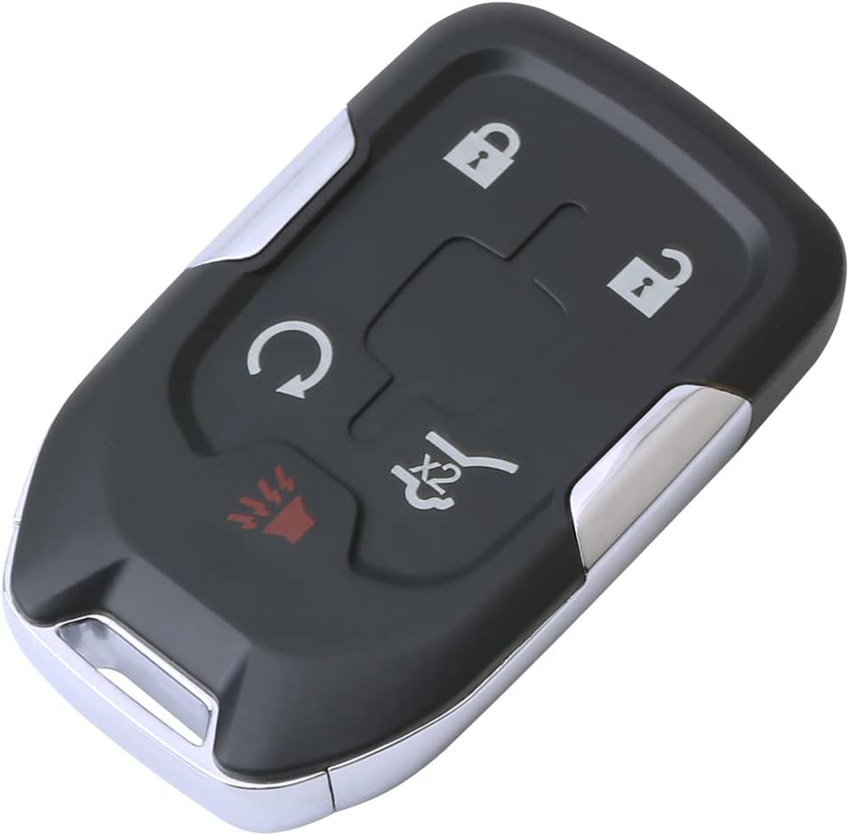 OCESTORE HYQ1AA Car Key Fob Keyless Control Entry Remote 13584502 5 Button Vehicles Replacement Compatible with Terrain HYQ1AA