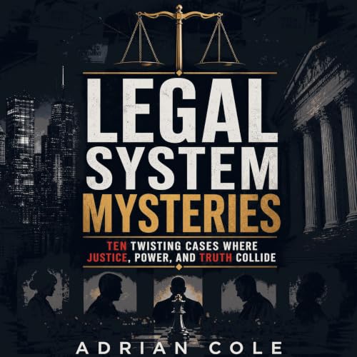 Legal System Mysteries: Ten Twisting Cases Where Justice, Power, and Truth Collide Audiolibro Por Adrian Cole arte de portada