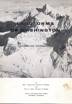 Paperback Landforms of Washington;: The geologic environment, Book