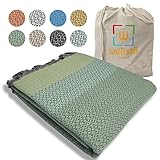 granfoulard SOFT UND WASSERABSORBIEREND: Durch das Leichtgewicht, lassen sie sich platzsparend verstauen ideal für Backpacker! Die spezielle Webtechnik und der Einsatz hochwertiger Baumwolle sorgen für maximale Absorption