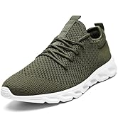 Mens Running Shoes Walking Tennis Sneakers Gym Workout Lightweight Breathable Athletic Shoes Non ...