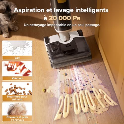 Image of roborock F25 GT Gen 2 Set Wet /Dry Vacuum Cleaner, 20,000 Pa, 180 Lay-Flat